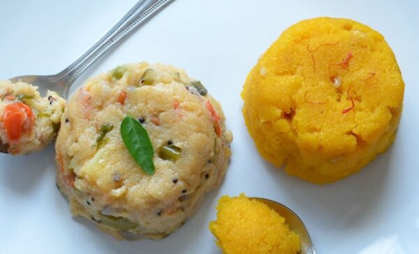 CHOW CHOW BHATH (UPMA & KESARI COMBO)
